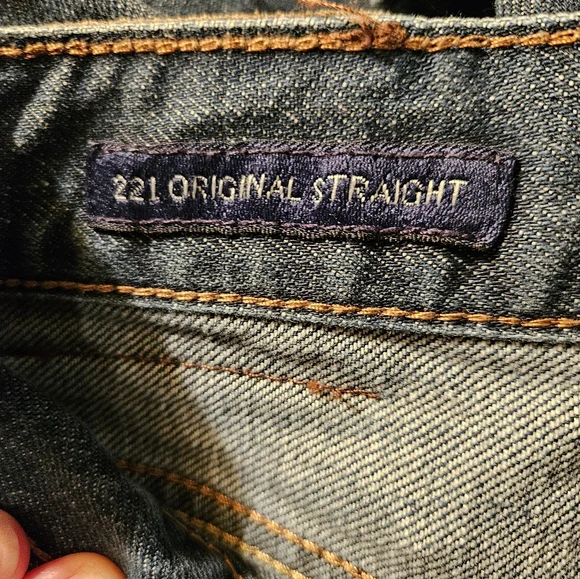 Lucky Brand Blue 221 Original Straight Jeans - Picture 6 of 7